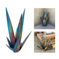 thumbnail image 1 of Dalazy Rustic Blue Tequila Sculpture Assembly Agave Plant Garden Decoration Statue, 1 of 9
