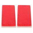 thumbnail image 4 of KAKOWELY trailer reflectors 2pcs Trailer Reflectors For Enhance Nighttime Driving Safety Splashproof Reflective Strips For Trucks Cars And Motorcycles2.56"X1.18"X0.39", 4 of 5