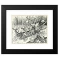 thumbnail image 2 of Arthur Rackham 14x12 Black Modern Framed Museum Art Print Titled - King Log (1912), 2 of 5