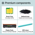 thumbnail image 3 of greencycle W1410A Compatible Replacement for 141A Black Toner Cartridge Laserjet Pro M110w MFP M140w(2Pk,with chip), 3 of 6