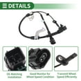 thumbnail image 4 of Unique Bargains ABS Wheel Speed Sensor ABS Sensor Anti-lock Braking System Sensor No.47510TEAT01 for Honda Civic 2017-2020 Rear Right, 4 of 7