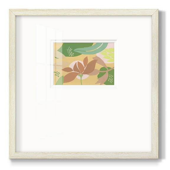 Neutral Blooms IPremium Framed Print