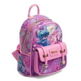 thumbnail image 2 of Disney's Lilo and Stitch -- Angel and Stitch WondaPop 11" Vegan Leather Fashion Mini Backpack, 2 of 11