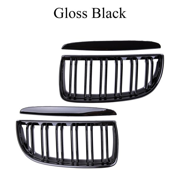 Front Kidney Grill Gloss Black M Color Fit Bmw 3 Series E90 E91 2005 - 2008 325xi 320i 325i 325i 328i330i 335i Xdrive