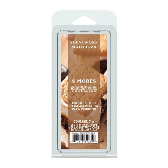 Cubos de Cera Scentworx HS Homeworx Smore's 10 cubos