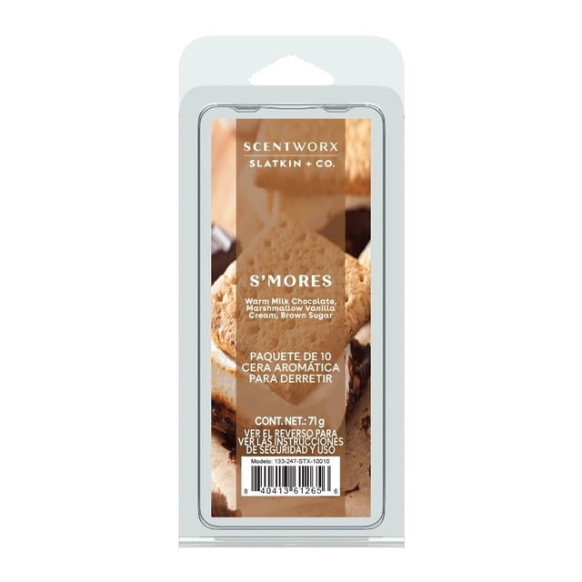 Cubos de Cera Scentworx HS Homeworx Smore's 10 cubos
