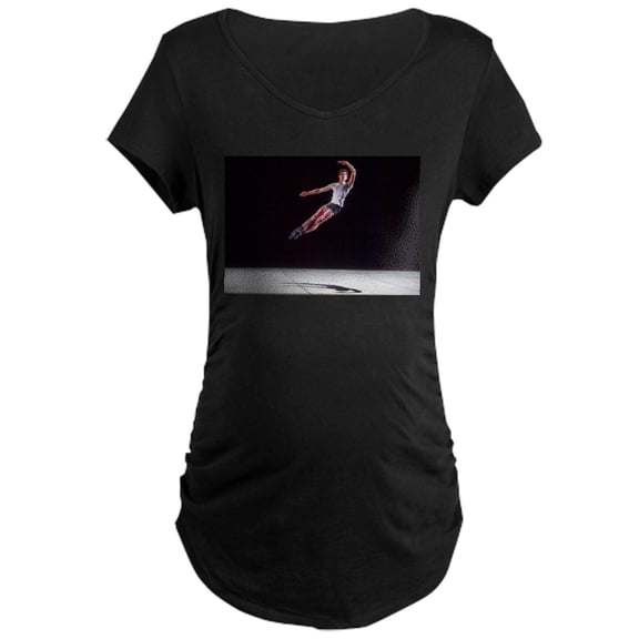 CafePress - BALLET Maternity T Shirt - Maternity Dark T-Shirt