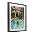 thumbnail image 2 of Stupell Industries Modern Girl Swimming In Pool Black Framed Print Under Glass, 13 x 16, by The Prints Vibe, 2 of 8