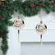 thumbnail image 5 of Adornos de piruleta para árbol de Navidad - colgantes en forma de caramelo en pack de 4 • Decoraciones de plástico para Navidad • Accesorios para árbol festivo de 5,5 pulgadas, 5 of 7