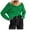 Green-Sweaters, variant on Off the Shoulder Swearter for Women Oversized Ribbed Knit Jumper Top Solid Basic Drop Shoulder Pullover