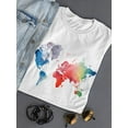 thumbnail image 3 of Rainbow World T-Shirt Women -Grace Popp Designs, Female 3X-Large, 3 of 4