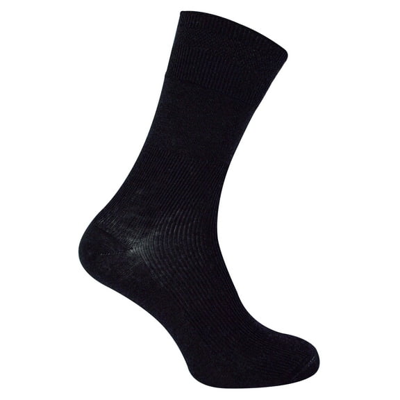 3 Pairs Mens Wool Diabetic Socks for Swollen Legs | Dr.Socks | Ribbed Seamless Merino Wool Socks