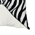 thumbnail image 3 of Simply Daisy Zebra Decorative Throw Pillow, White/Black, 18 in x 18 in, 3 of 3