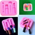 thumbnail image 1 of Vaidha Makeup Tools Lipstick Cake Shape Soap Chocolate Candy Baking Molds, 1 of 3