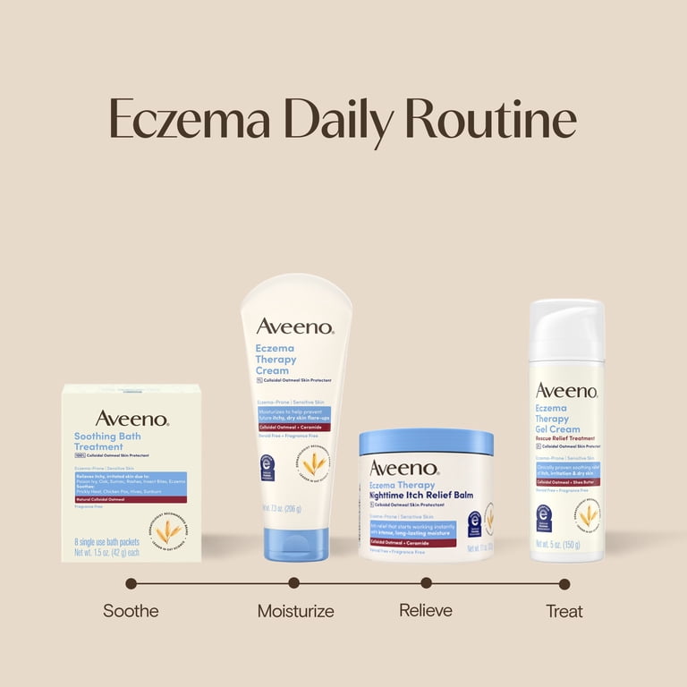 Aveeno Soothing Bath Eczema Treatment, 8 Packets photo 8