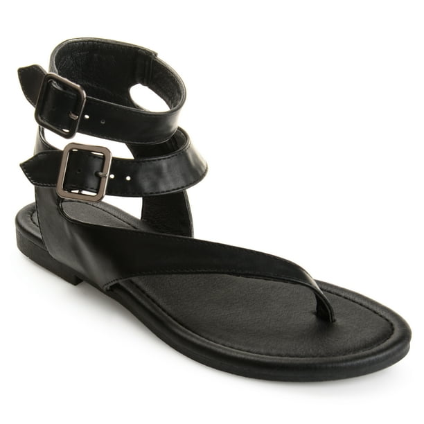 wrap thong sandals