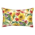 thumbnail image 1 of Balery Sunflower Cornflower Poppy Funda de Cojín Estampada, Regalos para Mujeres, Regalos de Amor para Ella, Regalos para Novia o Esposa, Funda de Almohada-20"x30", 1 of 6