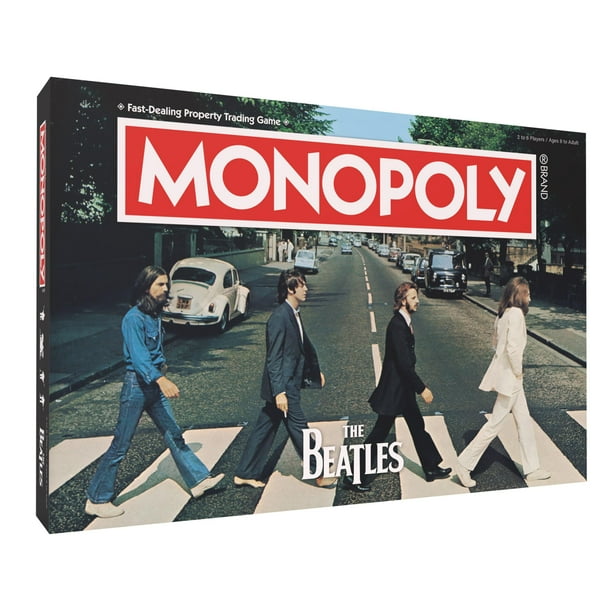 Juego de mesa USAOPOLY Monopoly The Beatles Rock Band 2-6 jugadores