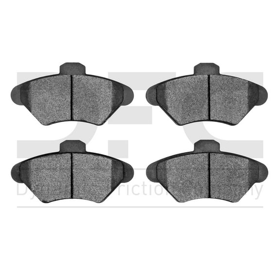 Dynamic Friction Company 5000 Advanced Brake Pads - Low Metallic 1551-0600-00-Front Set For 1993-1997 Ford Thunderbird, 1993-1997 Mercury Cougar