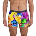 thumbnail image 3 of Lsque inside out 2 Pattern Men’s Total Support Pouch Boxer Briefs, X-Temp Cooling, Moisture-Wicking Underwear, Regular, Long-leg and Trunk-Small, 3 of 7