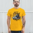thumbnail image 4 of 1969 Ford Torino GT Cobra T-shirt American Muscle Car Classic Vintage Retro FoMoCo Performance Licensed Men's Tee, 4 of 7