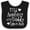 Black and White, variant on Inktastic Mommy and Daddy Love Me Valentine Boys or Girls Baby Bib