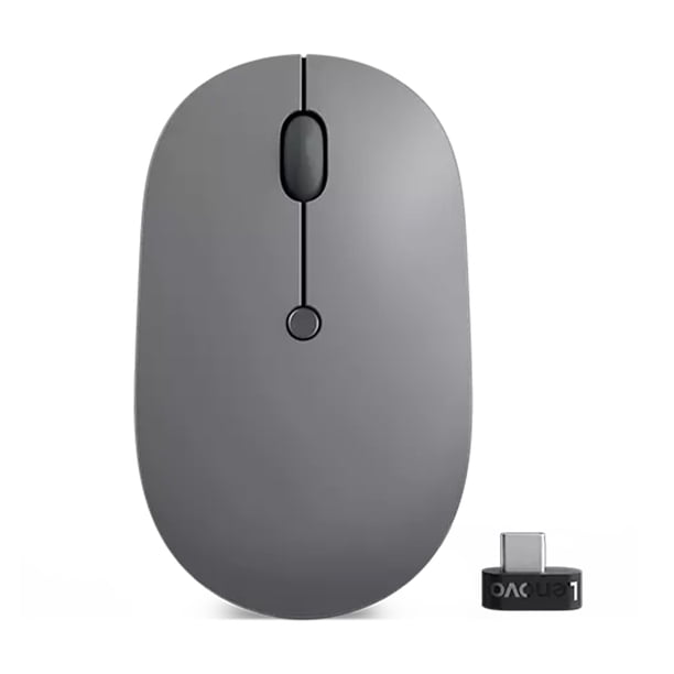 Ratón Inalámbrico Lenovo Go USB-C Essential GY51C21210 Gris