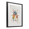 thumbnail image 2 of Stupell Industries Eclectic Boho Colorful Beetle Black Framed Print Under Glass, 13 x 16, by Kim Allen, 2 of 8