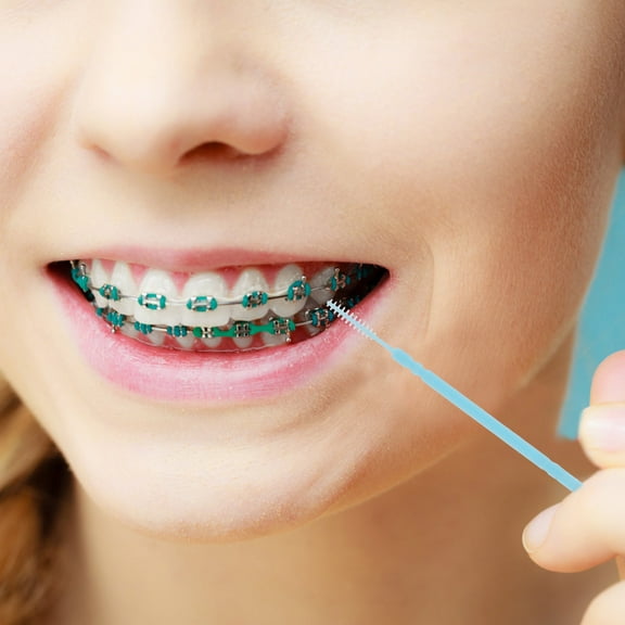 KALLORY 1060Pcs Double-headed Toothpicks for Teeth Cleaning and Food