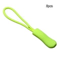 thumbnail image 2 of Sonducket Tirador de cremallera de 8 piezas PVC Verde brillante, 2 of 4