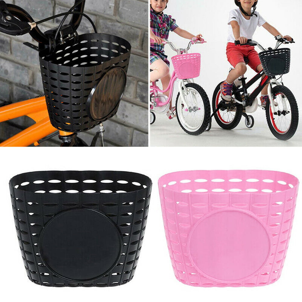 Children Kids Bike Bicycle Cycle Front Basket Shopping Storage Bag Organizer US 