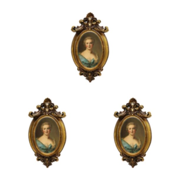 Moyic Antique Style Photo Display Frame Resin Bedroom Mounting Wall Art Gift Type1