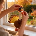 thumbnail image 5 of 7 Inch Thanksgiving Desk Goose Outfit, Fall Turkey Desk Goose, Fall Decoration for Mini Statues Office and Home, Cute Desktop Accessories Shelf Display, Autumn Party Supplies, 5 of 8