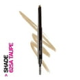 thumbnail image 3 of Wet n Wild Ultimate Brow Retractable Eyebrow Color Pencil Brush, Taupe, 0.005 oz, 3 of 15