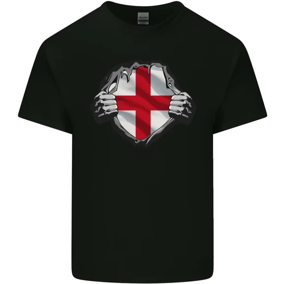 England St George's Day Flag Funny Gym and Ripped Unisex T-Shirt