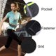 thumbnail image 5 of unbranded 1Ud Bolsa De Cintura Deportiva Impermeable Con Compartimentos Tela Reflectante Gris Oscuro, 5 of 6