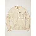 thumbnail image 6 of Bonobos Fielder Men's and Big Men's Fleece Crewneck Sweatshirt, Up to Size 3XL, 6 of 7