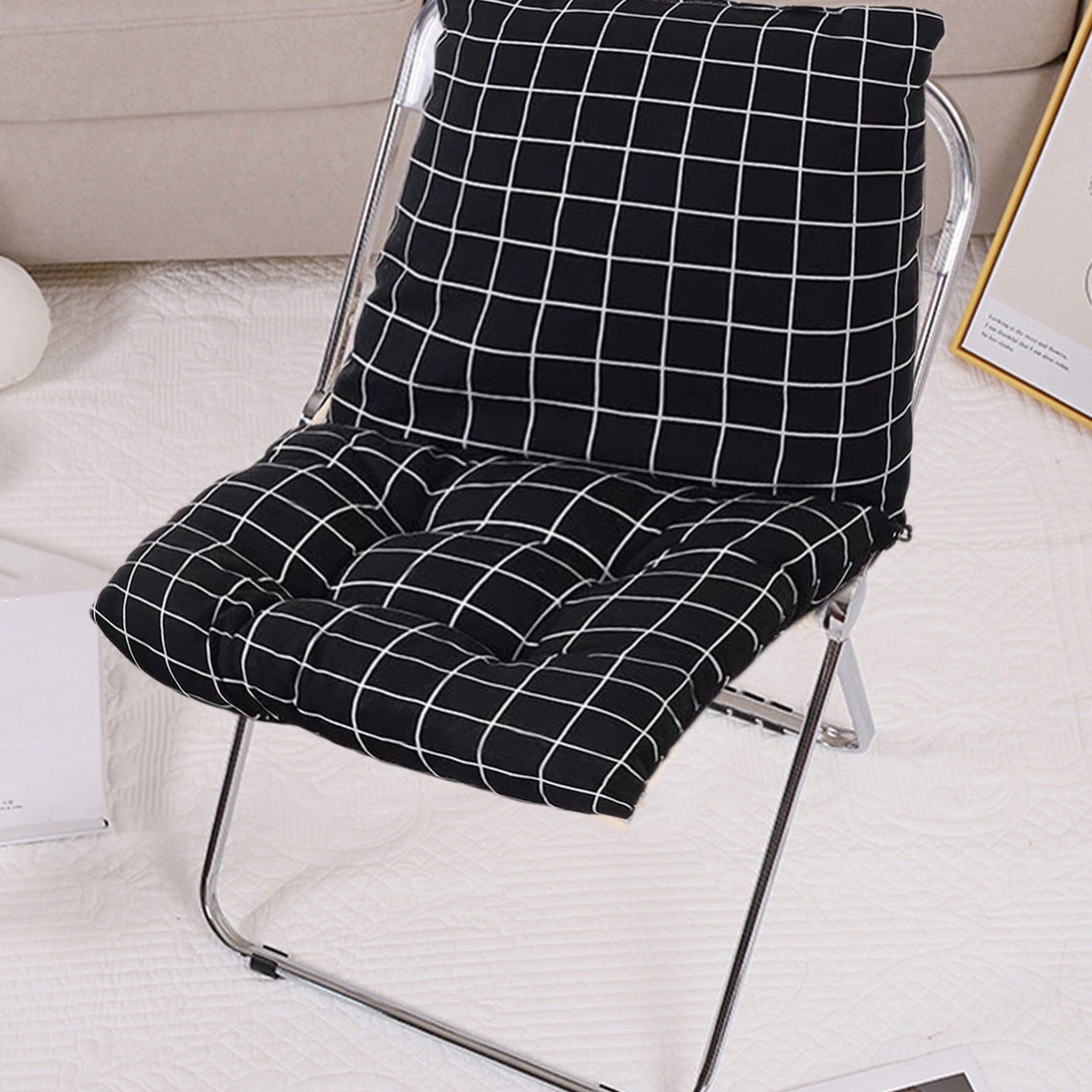 Weloille Seat Cushions Tufted Corduroy Floor Cushions for Living Room Soft Thicken Seating Cushion Tatami for Living Room Sofa Kids Outdoor Patio Furniture Cushions (40x80cm)