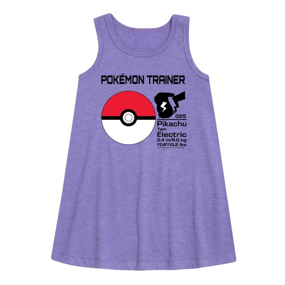Pokémon - Pokeball Trainer - Youth Girls A-line Dress