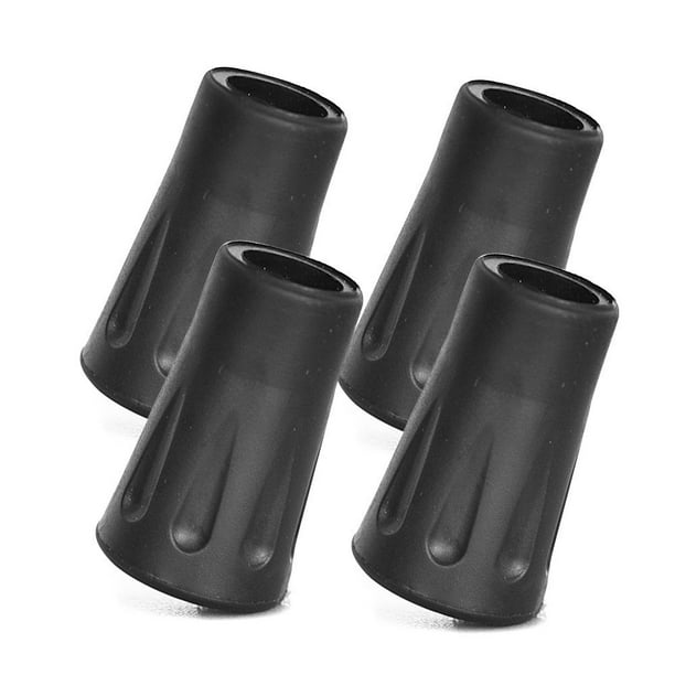 QXKE 4Pcs Reinforced Rubber Tip End Cap Hammers Trekking Pole Hiking