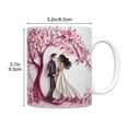 thumbnail image 3 of PATLOLLAV 3D Couple Mug, Engagement Gifts Unique Wedding Gifts for Newlyweds, Ceramic Anniversary Birthday Gifts Matching Couples Stuff, Housewarming Valentines Day Gifts, 3 of 6