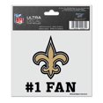 thumbnail image 1 of WinCraft NFL New Orleans Saints 95568010 Calcomanía de uso múltiple, 3 x 4, 1 of 1