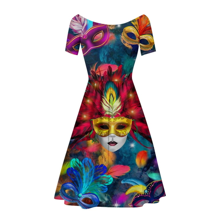 retro summer a line dress loose fitting 4319 retro summer a line dress loose fitting 4319