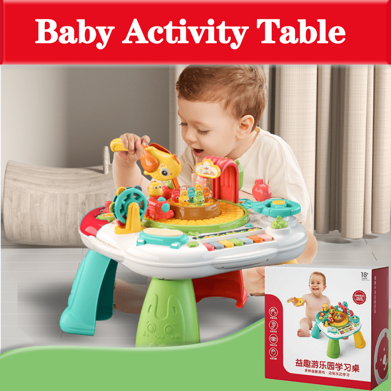 Best activity table for 2 year old sale