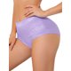 thumbnail image 4 of INSPIRAR CHIC Ropa interior de mujer de talla grande Paquetes de encaje de cintura alta Bragas cómodas Morado, Rosa, Negro Pequeño, 4 of 6