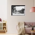 thumbnail image 3 of Historic Framed Print, Street in New Orleans near cathedral, 17-7/8" x 21-7/8", 3 of 9