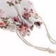 thumbnail image 4 of 12 Unids Bolsa de Arpillera Cordón Artesanal Organizador para Joyas, Monedas, Dulces 14x10cm Flor, 4 of 7