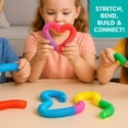 thumbnail image 3 of Best Brands Fidgy Pipes, Stretch Bend Build Sensory Fidget Toys for Ages 3 and up, 5 Pack, 3 of 4