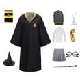 thumbnail image 4 of Disfraz de Cosplay para niños y adultos, bata mágica, capa con corbata, bufanda, regalo, 4 of 4