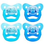 Dr. Brown's PreVent Glow in the Dark Pacifier 12m+, Blue